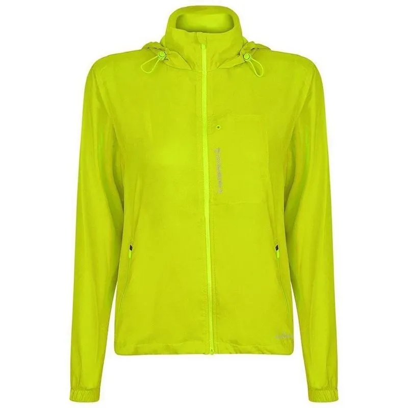Jaqueta Quebra Vento Lupo Feminina Poliéster Zíper Conforto G / Amarelo