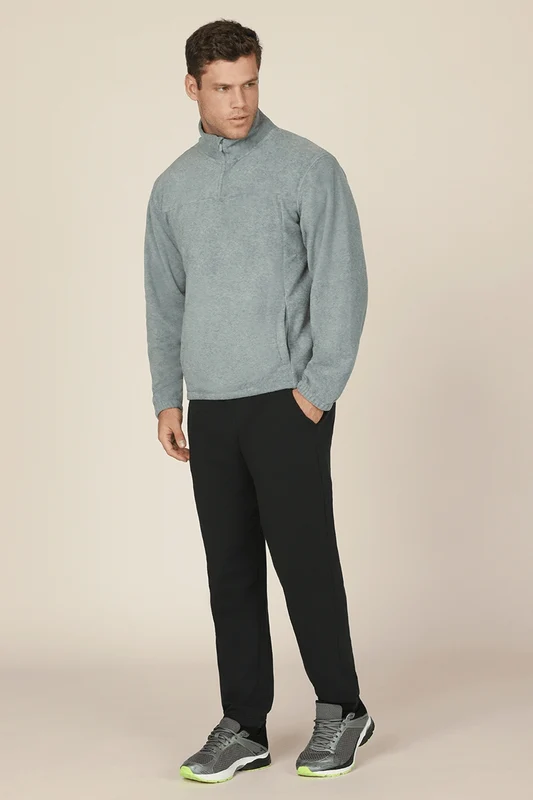 Blusão Lsport Am Fleece Basico Grafite Mescla - 8760 / P