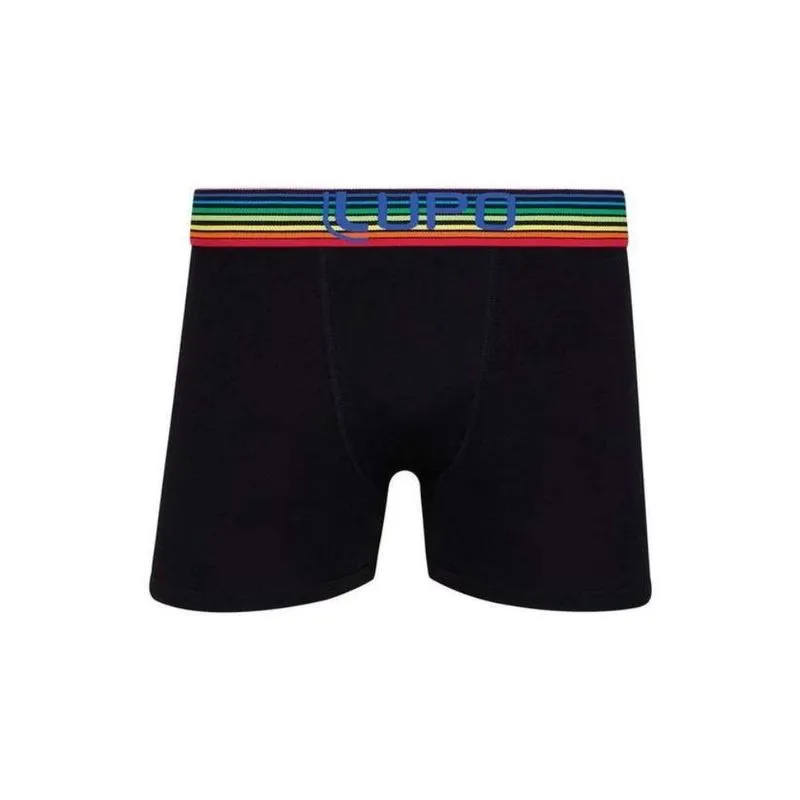 Cueca Box Lupo Masculina Algodão 0784 Preto P