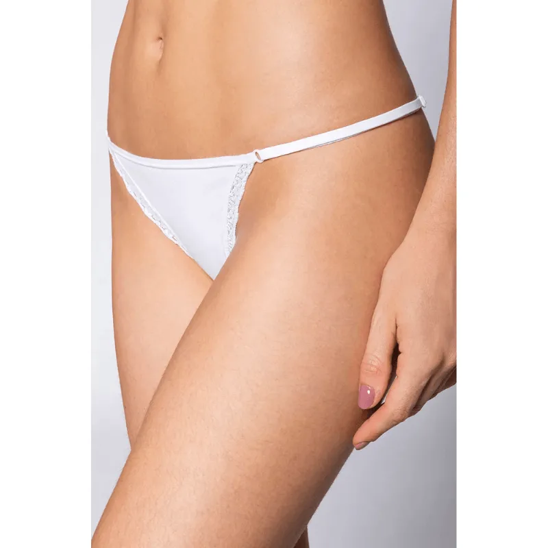 Calcinha Renda Feminina Lupo Tamanho: GG | Cor: Branca