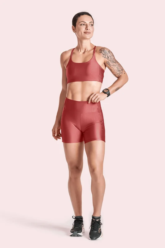Top Feminino Lsport Bright Carmim - 5920 / G