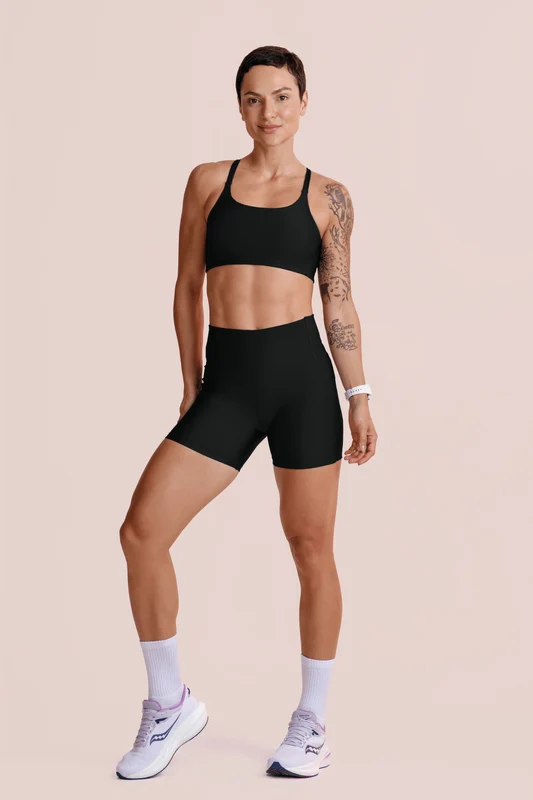 Top Feminino Lsport Bright Preta - 9990 / G