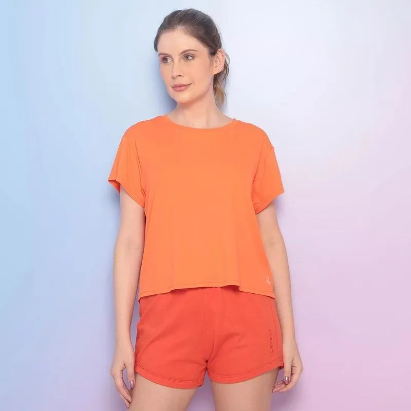 Camiseta Dry Lupo Feminino Basic Esporte Fitness Confortável