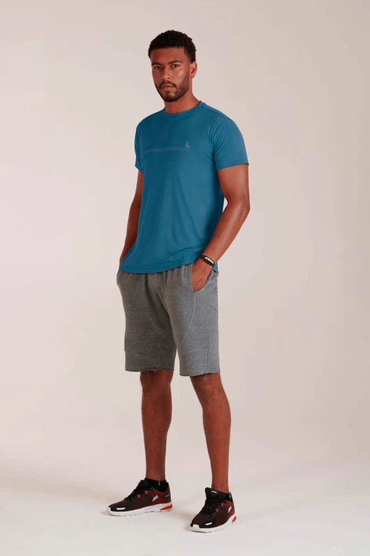 T-shirt Poliamida Básica Masculina Ii Azul - 2721 / XG