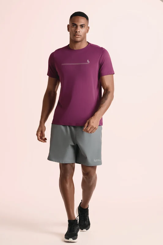 T-shirt Poliamida Básica Masculina Ii Ameixa - 5490 / XXG
