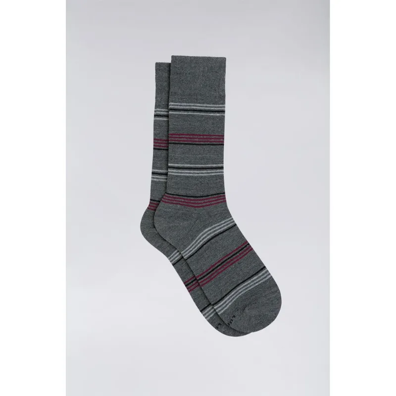 Meia Lupo Social Liberty 1212-013 Cinza Chumbo