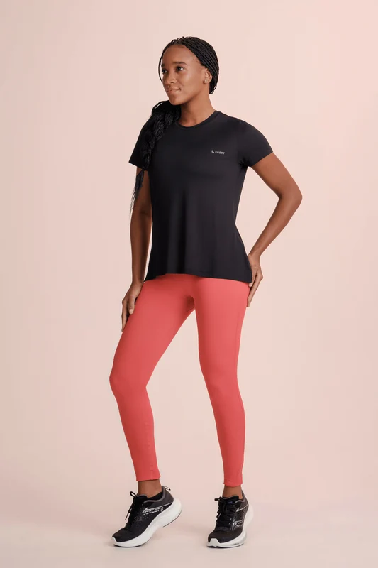 T-shirt Lsport Airdry Feminina Preta / G
