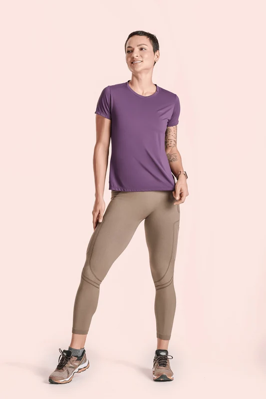 Camiseta Lsport Airdry Feminina Beterraba / GG