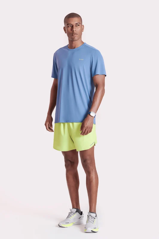 Camiseta Lsport Airdry Masculina Azul / P