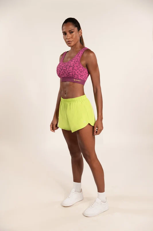 Short Lsport Af Basic Run Lime / M