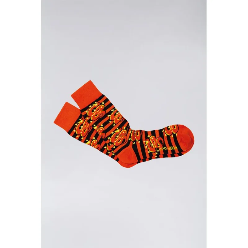 Meia Lupo Urban Boitatá 16905-079 Laranja