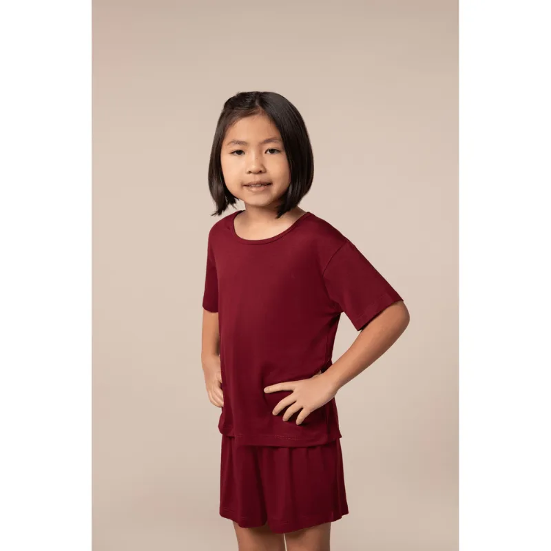 Pijama Lupo KF Sh. Doll Familia Natalino Tamanho: 14 anos | Cor: Vinho - 5800 - Lupo