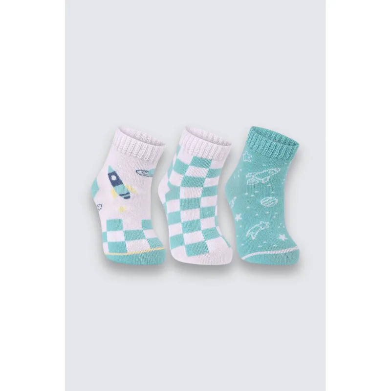 Meia Lupo Baby Kit3 Tamanho: 0 (Calçados 16 a 23) | Cor: Sortida