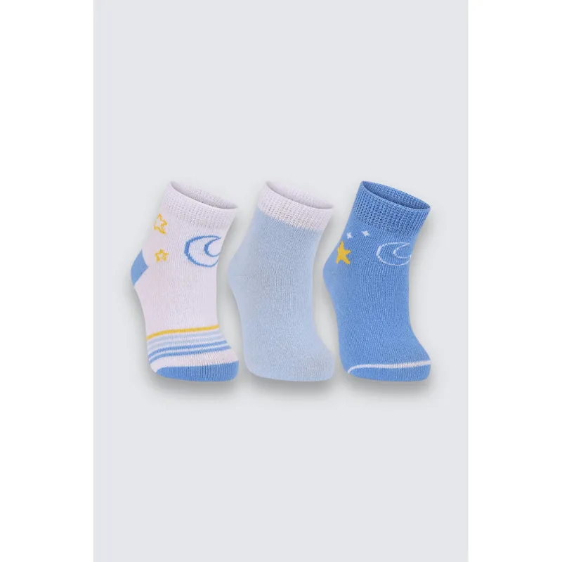 Meia Lupo Baby Kit3 Tamanho: U (Calçados 0 a 4 Meses) | Cor: Sortida - Lupo