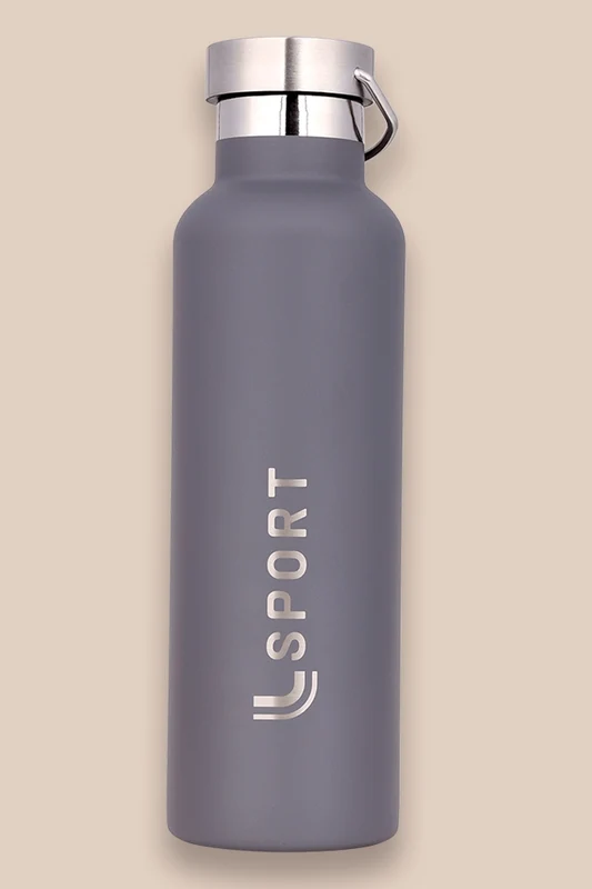 Garrafa Mountain Lsport 750ml Chumbo / ÚNICO