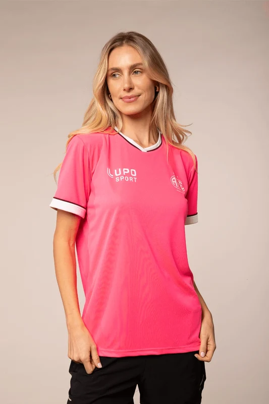 ESPORTE ROUPA ESPORTIVA CAMISETA FEMININO ADULTO AFE Rosa / M