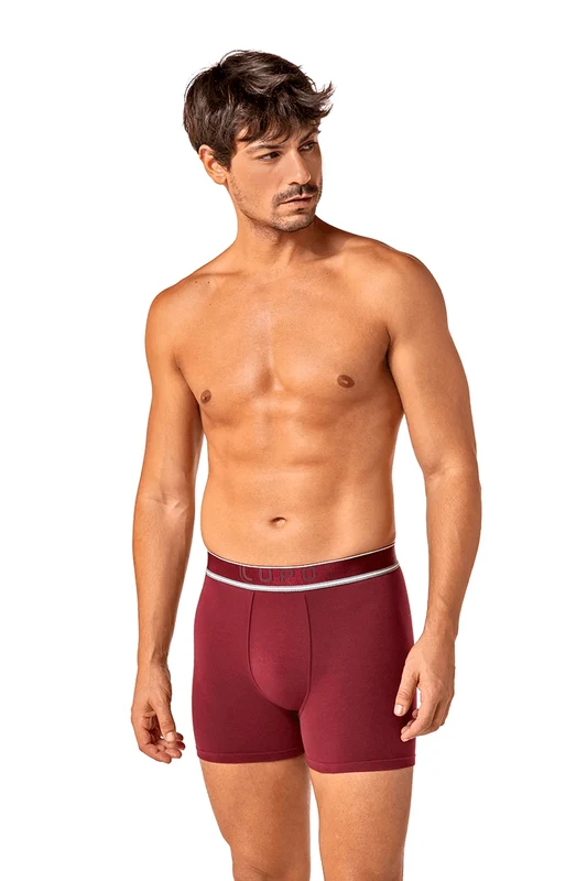 CUECAS BOXER MASCULINO ADULTO LUPO Marsala / G (46 a 48)