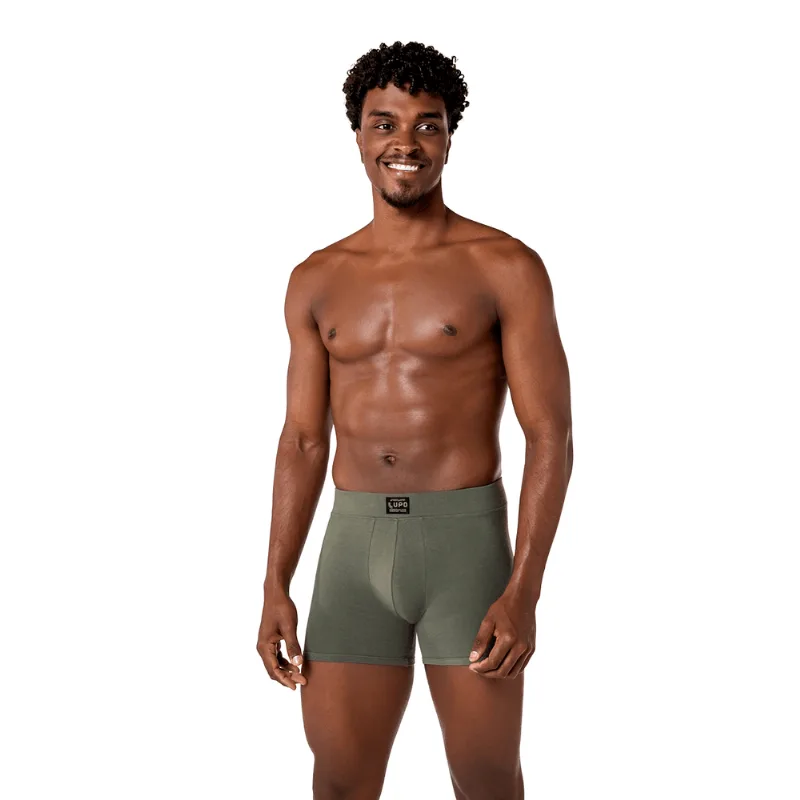 Boxer Algodão com Elastano Comfy Tamanho: GG (50 a 52) | Cor: Cacto