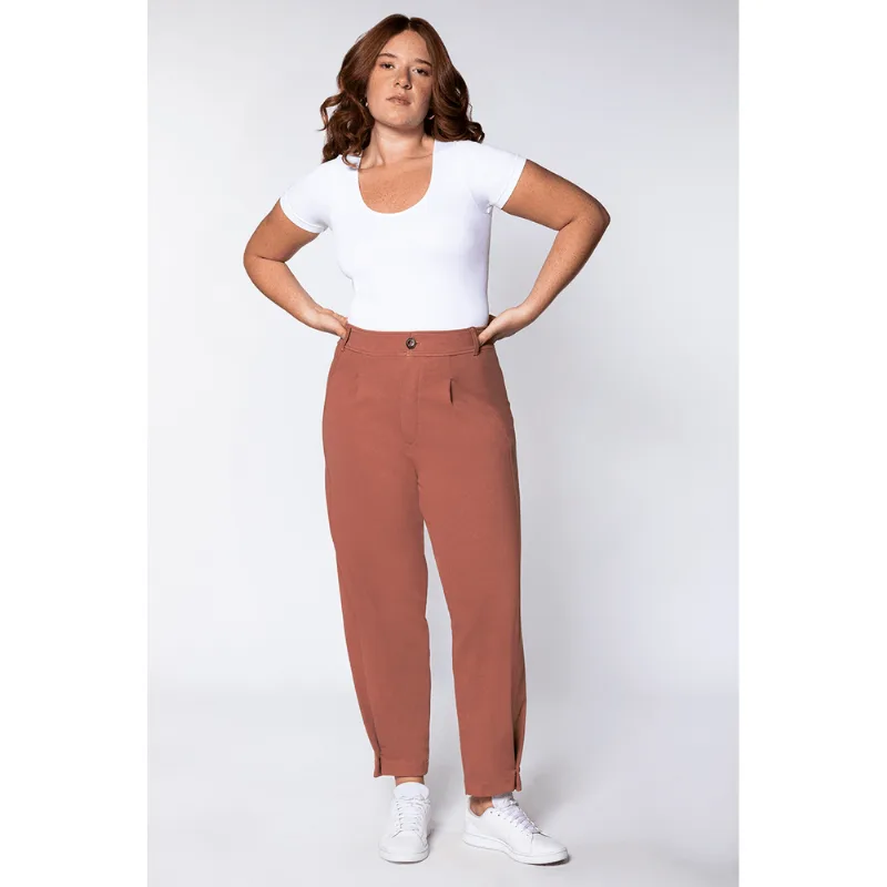 Calça Ballon Tamanho: G | Cor: Telha