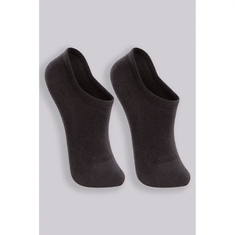 Kit 2 Meias Cano Invisível Algodão Feminina Lupo Tamanho: U (CALÇADOS 34 a 39) | Cor: Sortida - Lupo