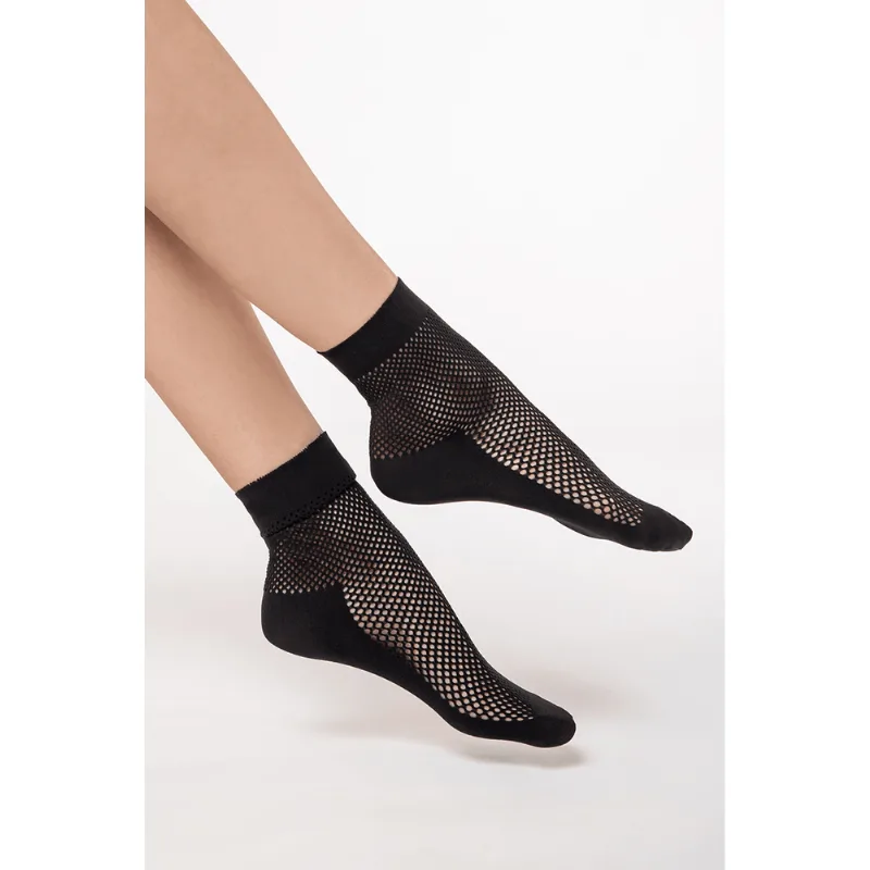 Soquete Raschel Tamanho: U | Cor: Preto