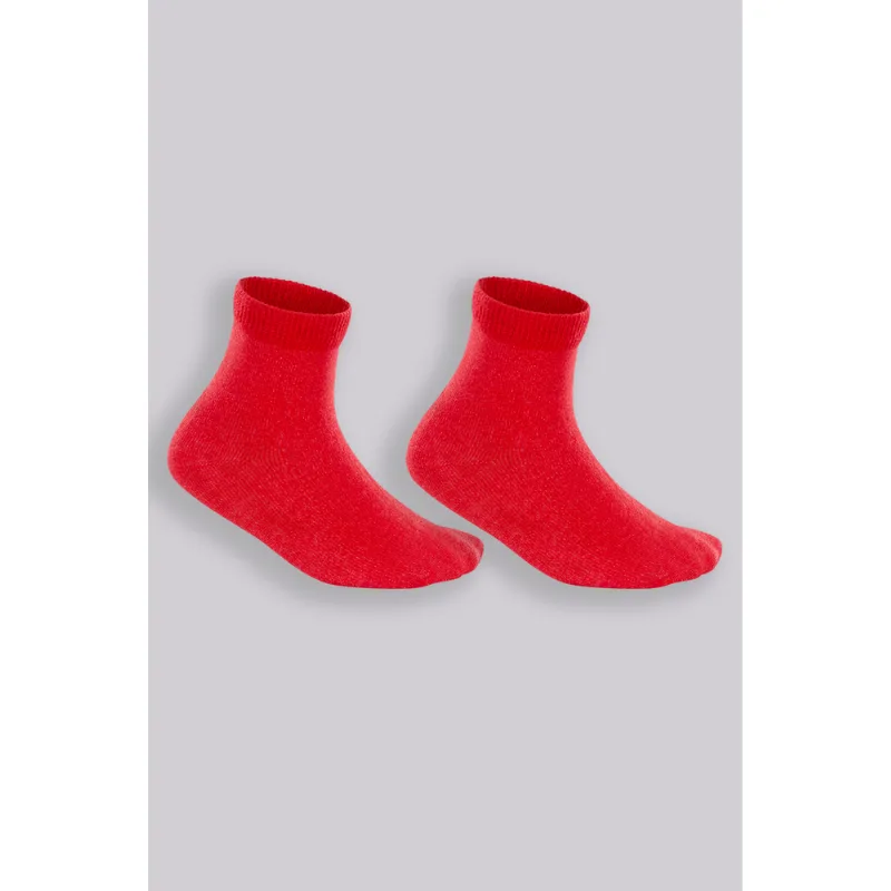 Kit 2 Meias Cano Médio Bebê Unissex Lupo Tamanho: 0 (Calçados 16 a 23) | Cor: Sortida - Lupo