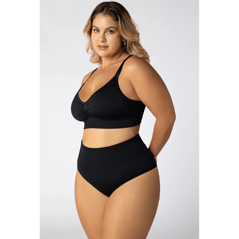 Sutiã Curve Sem Costura Tamanho: GG (48 a 50) | Cor: Preto