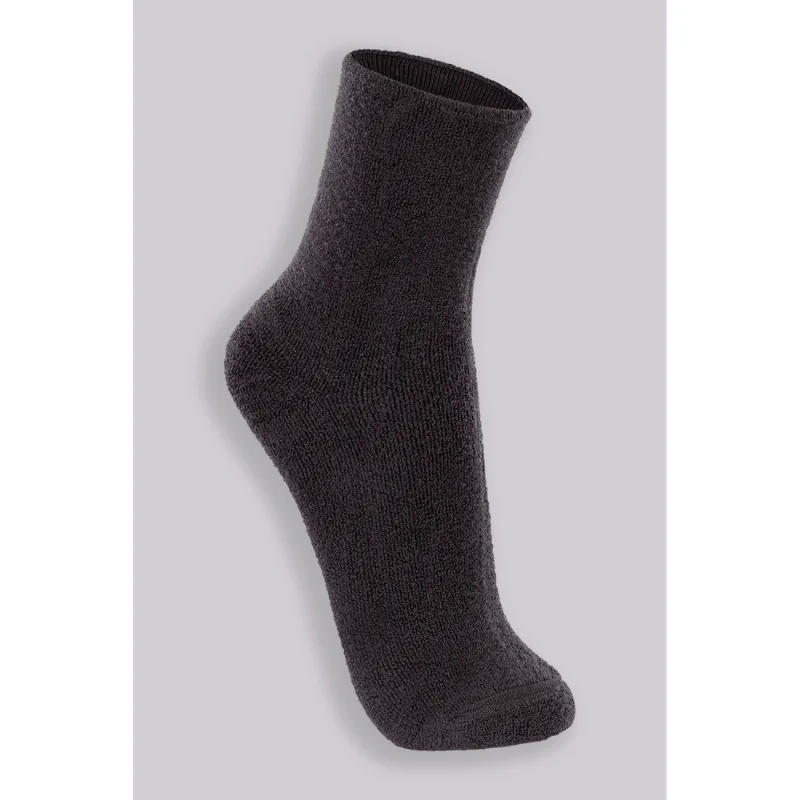Meia Cano Longo Atoalhada Feminina Lupo Tamanho: U (Calçados 34 a 39) | Cor: Preto