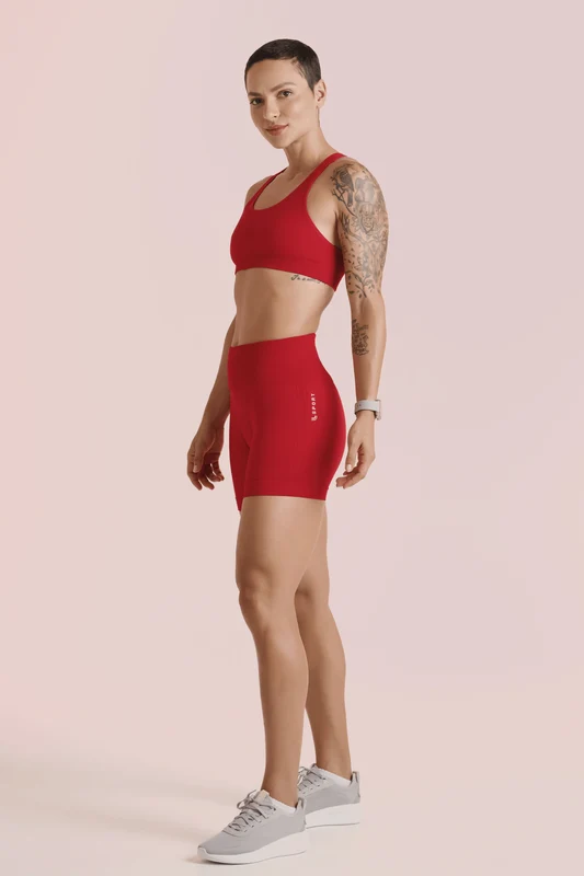 Shorts Lsport Basic Vermelho Tango - 5910 / M