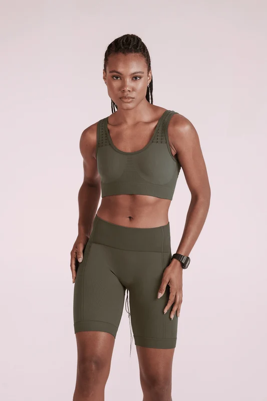 Top Lupo Af Energy Raschel Verde Militar / P
