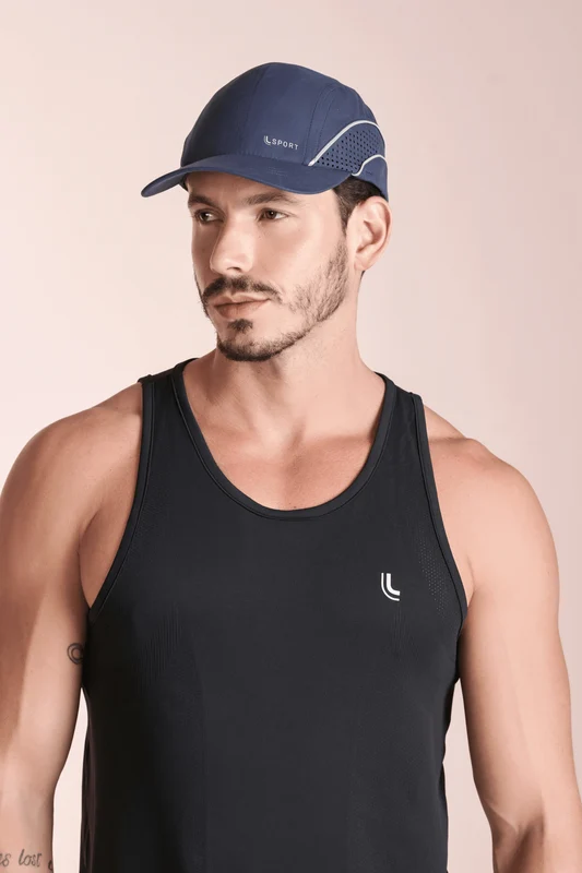 Boné Lsport Laser Unissex Azul / ÚNICO