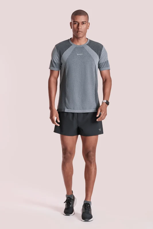 T-shirt Move Seamless Cinza - 8230 / GG