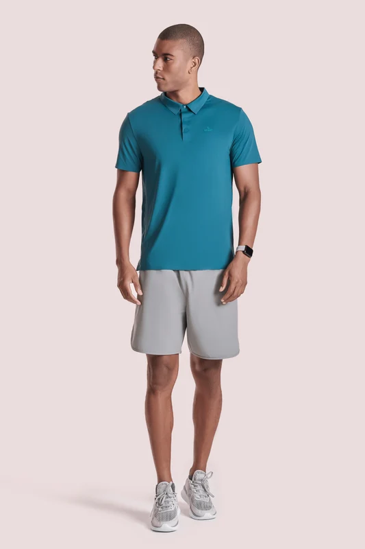 Polo Lsport Masculino Selada Laser Verde Oliva / G