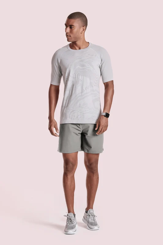 Shorts Masculino Lsport Training Argento / G