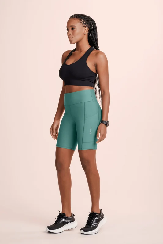 Bermuda Feminina Lsport Run 5 Pockets Verde - 4500 / GG