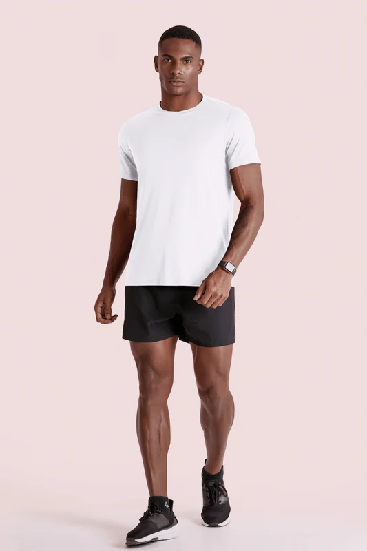 T-shirt Poliamida Básica Masculina Ii Branca / XXG