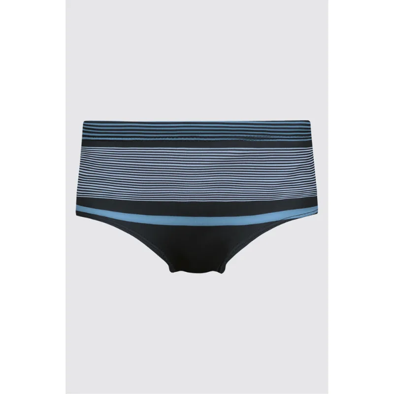 Sunga Beachwear Estampada Infantil Feminina Lupo Tamanho: 10 anos | Cor: Preto