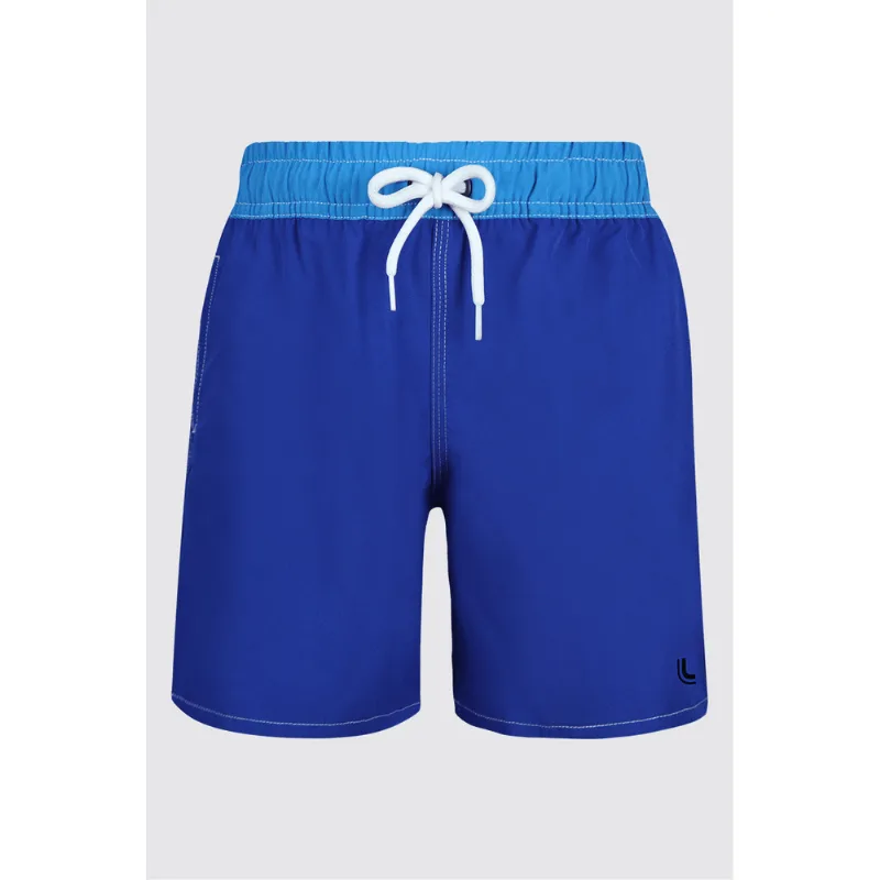 Short Magic Print Beachwear Lupo Kids Tamanho: 4 | Cor: Royal Blue