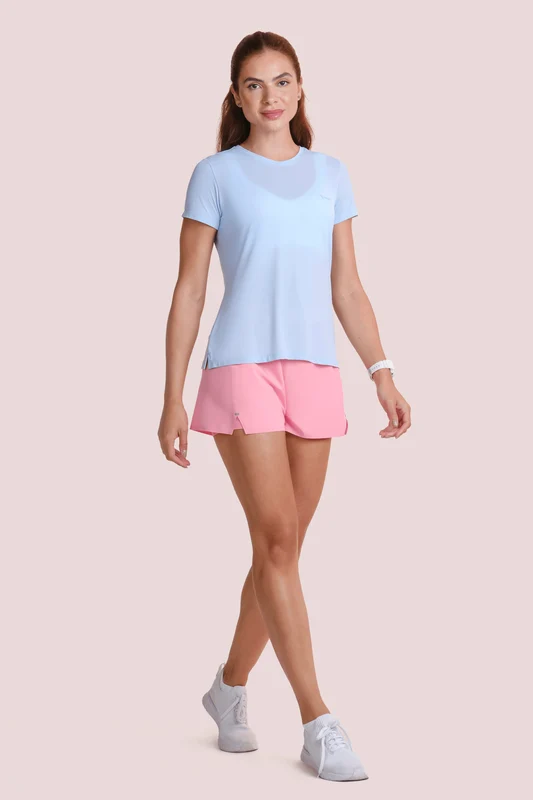Camiseta Lsport Airdry Feminina Azul Céu - 2044 / P