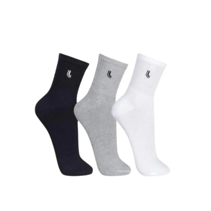 Kit 3 Pares Meias Lupo Cano Médio Tamanho M Unissex