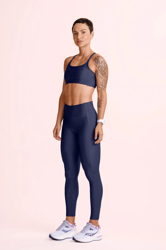 Calca Legging Feminino Lsport Bright Marinho - 2800 / P