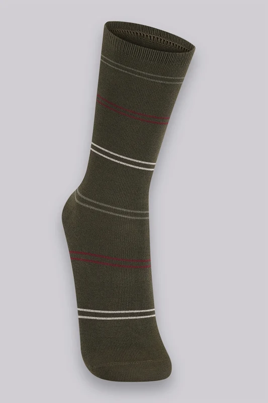 Meia Cano Longo Algodão Masculina Lupo Verde / 37 a 44