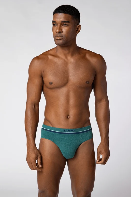 CUECAS SLIP MASCULINO ADULTO LUPO Verde / M (42 a 44)