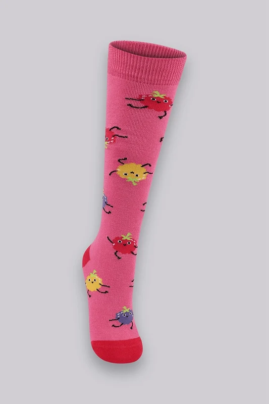 MEIAS SOQUETE FEMININO KIDS LUPO Rosa / 24 a 29