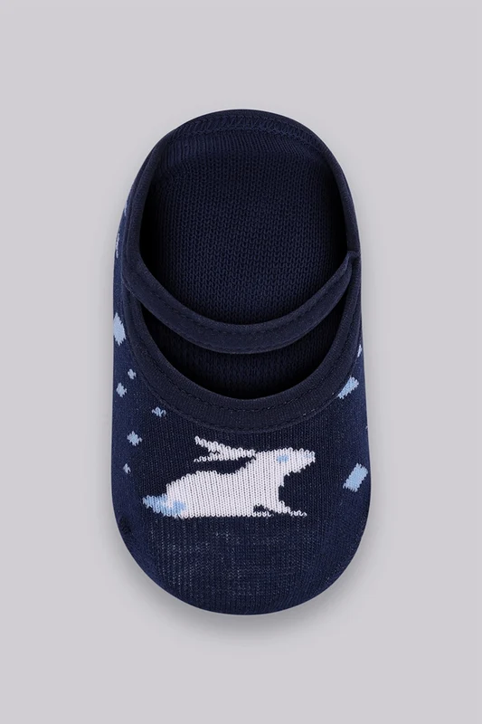 MEIAS SOQUETE MASCULINO BABY LUPO Marinho / RN (0 a 04 meses)