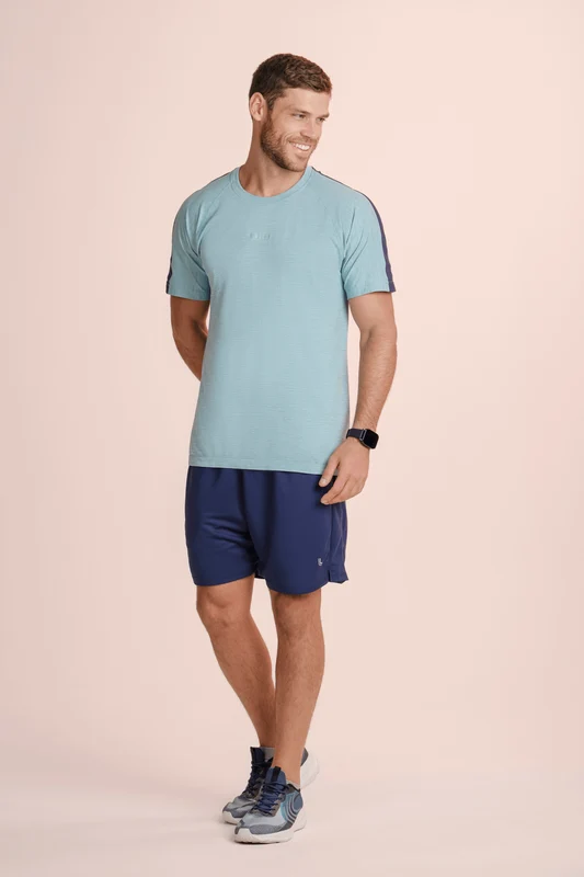 T-shirt Lsport Rajada Verde - 4622 / M