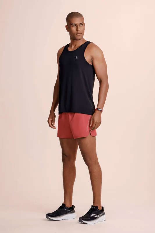 Shorts Lsport Curto Running Cerâmica / G