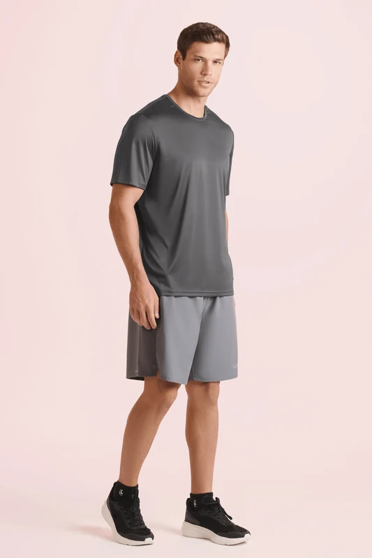 T-shirt Basic Corefit Masculina Grafite / GG