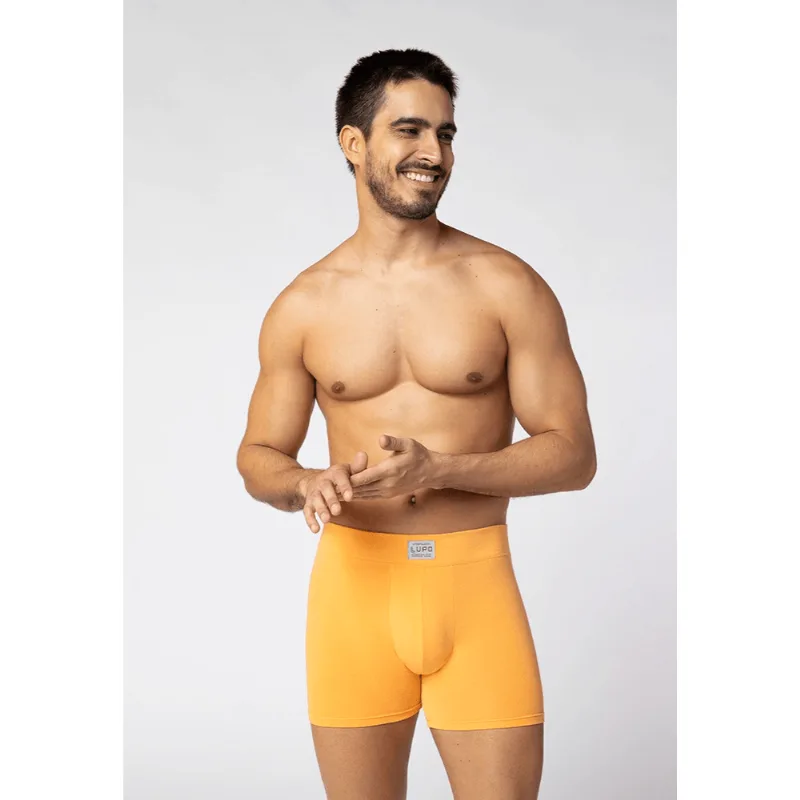 Boxer Algodão com Elastano Comfy Tamanho: GG (50 a 52) | Cor: Orange