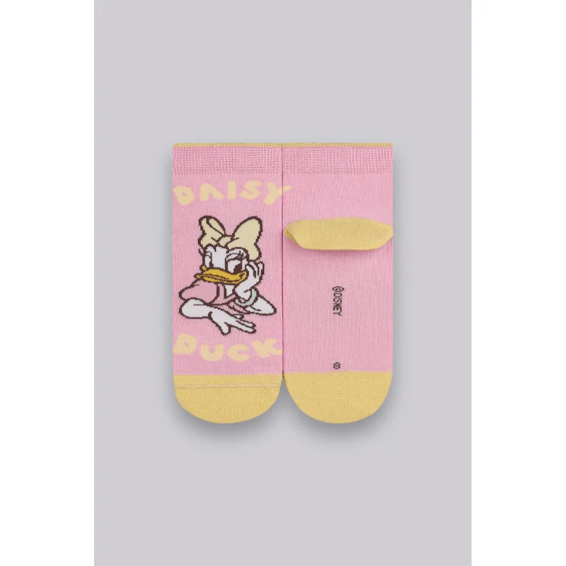 Meia Disney KF Minnie Tamanho: 046 (Calçados 24 a 29) | Cor: Rosa